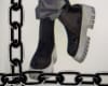 Simple black boots-000