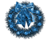 Blue animated wreath
