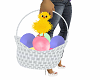 Easter Basket with Chick