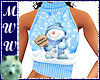 Snowman Halter Sweater