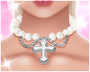 Pearl Cross Necklace