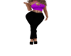 Trendz Purple  Jogger