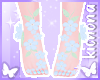 ʚɞ Floral Feet Blue