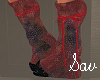 Rock Star Boots-Red