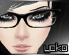 [YK] Nerd Glasses Black