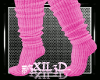 Female Pink Sports Socks