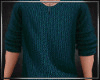 Teal Peacock Sweater 2
