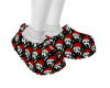 Santa ghost face slipper