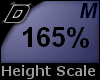 D► Scal Height*M*165%