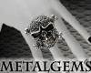 CEM Dark Skull Ring