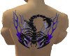 [LD]scorpion back tattoo