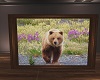 Bear with flowers pic