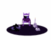 Purple Rocking Chair Set