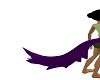 Purple Male Furry Tail