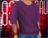 Fashion sweater Purple