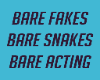 ♔ Bare Fakes Poster
