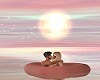 Lovers Island Float Kiss