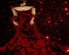 Black Red Vampire Gown