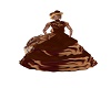 Robe de mariage chocolat