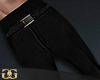 [G] Suede Black Pants