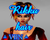 Rikku hair fire red