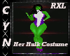 RXL Her Hulk Costume