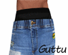(G) Jeans with Patches