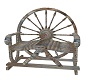 Wood Wagon Wheel Chair