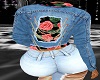 VESTE JEAN CHAINE