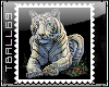 white tiger big stamp