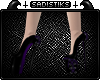 Purple Corset Heels