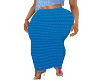 skirt streatch blue