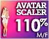 F AVATAR SCALER 110%