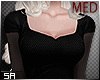 SA: Black Kurti MED