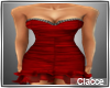 C formal red dress